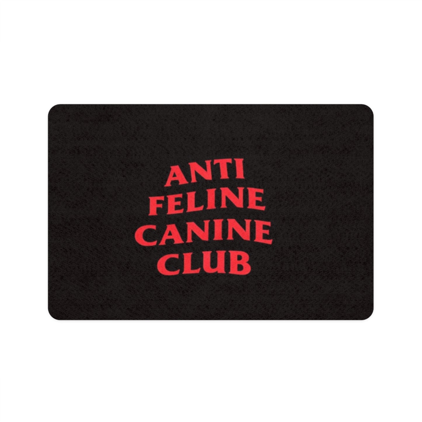 Anti Feline Canine Club Pet Food Mat (12x18)