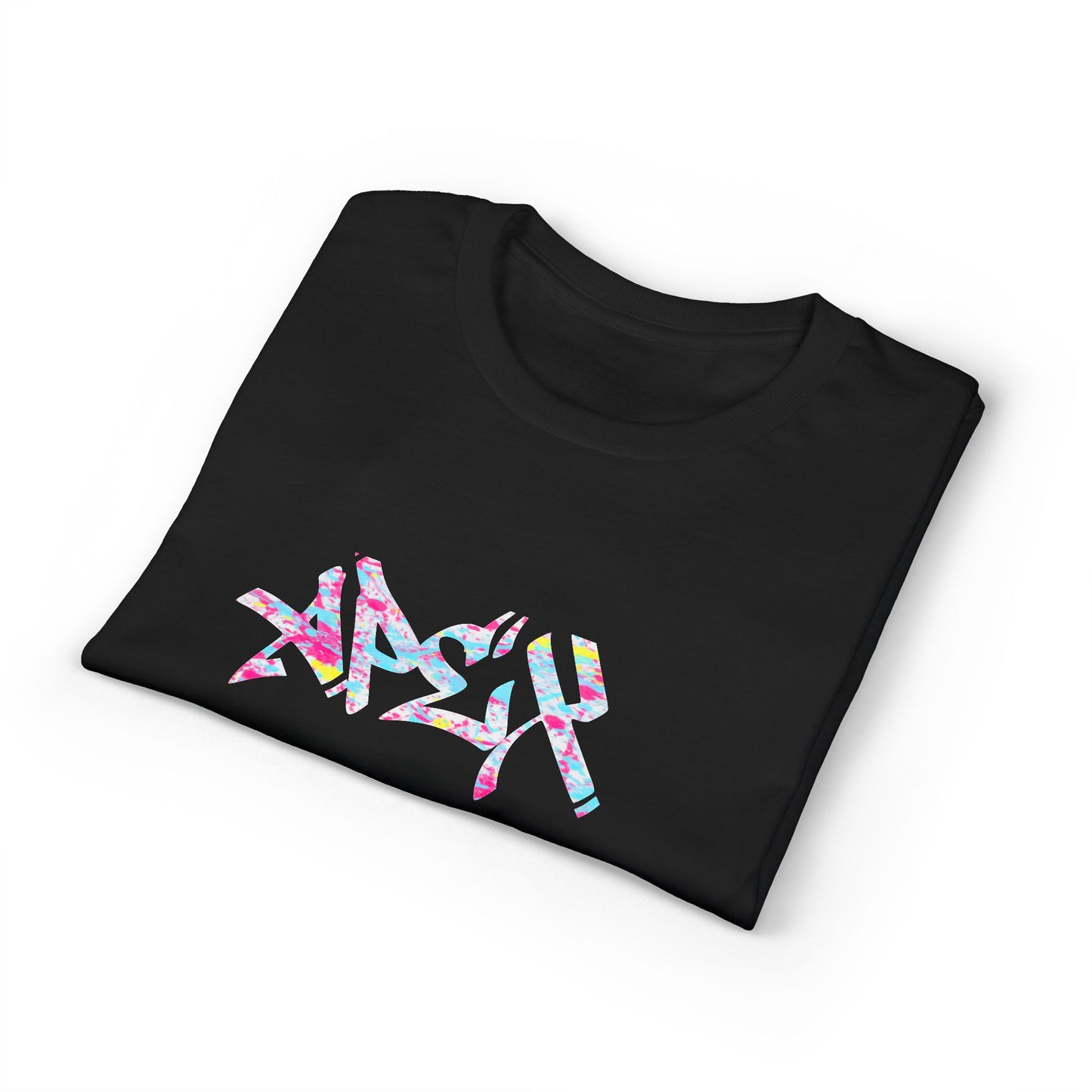 Resilient Division Graphic Tee — Colorful Motivational Back-Print Shirt