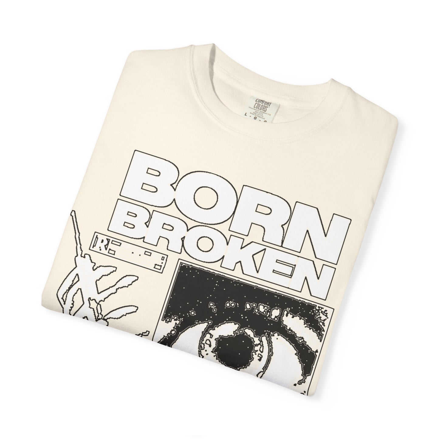 BORN BROKEN — SURVEILLANCE TEE