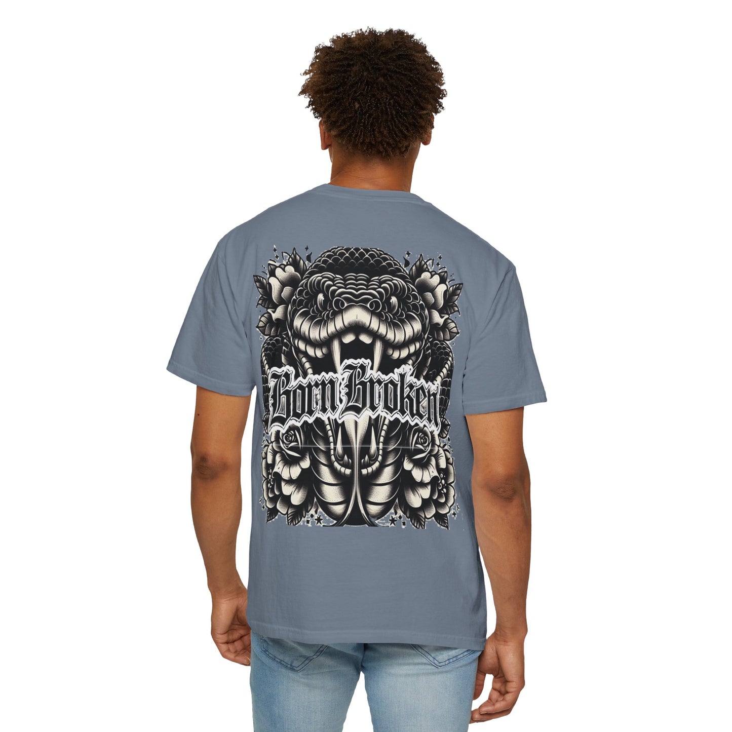 Born Broken Snake Graphic T-Shirt