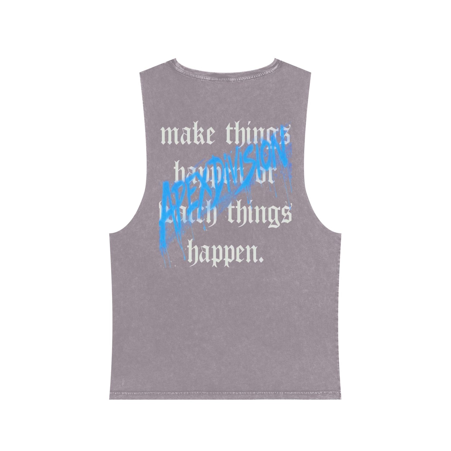 Unisex Stonewash Tank Top