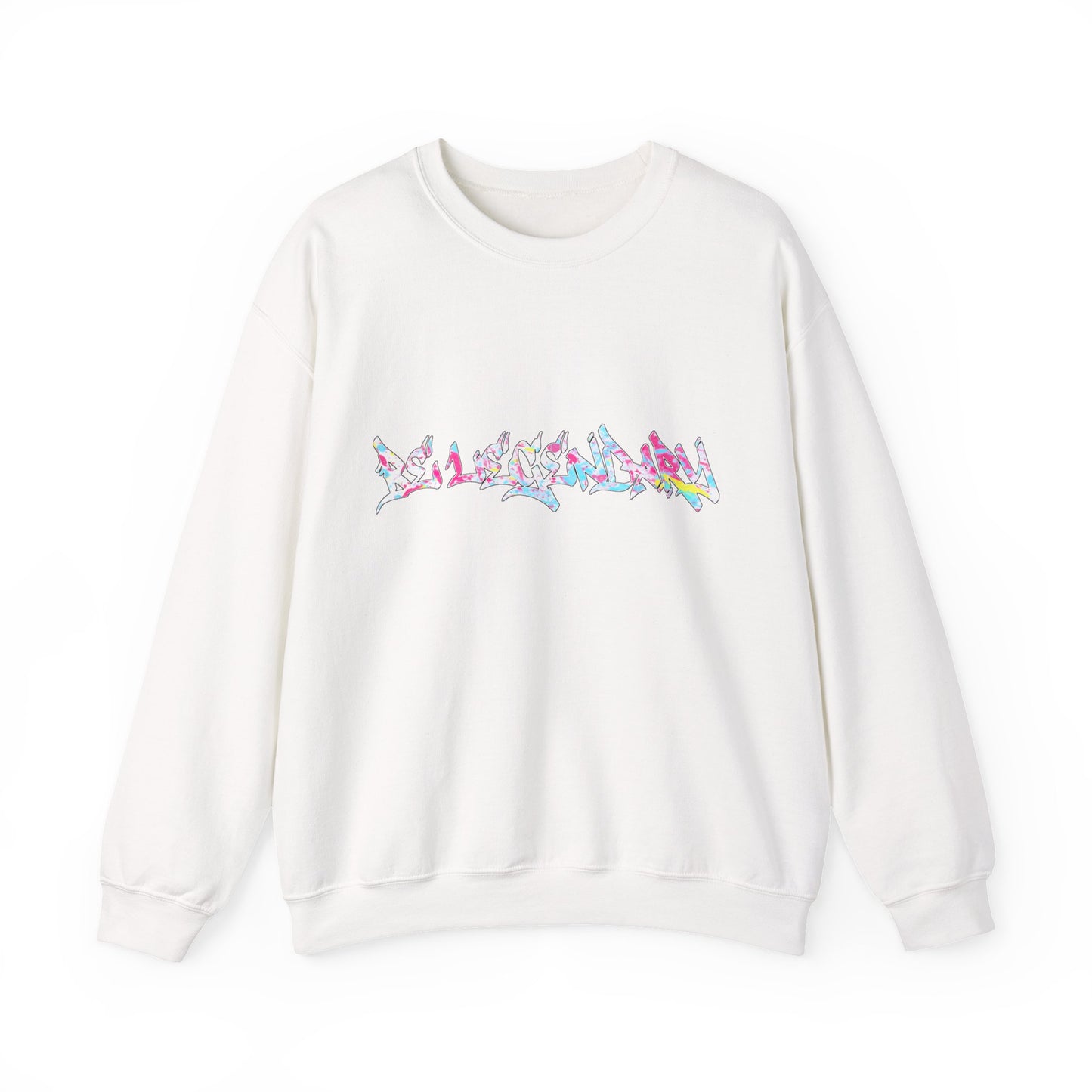 Pastel Graffiti Crewneck Sweatshirt