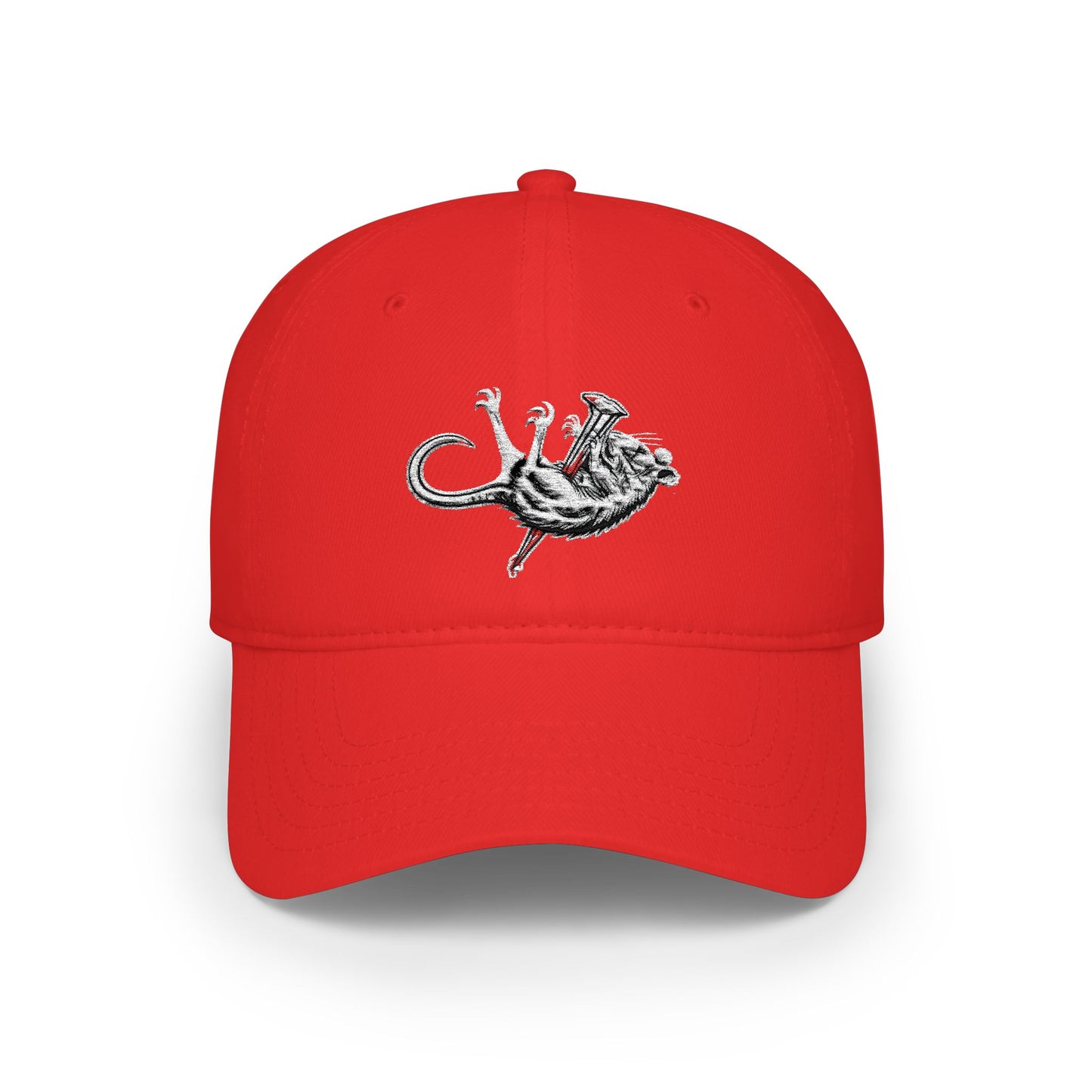 Lizard Embroidered Low Profile Baseball Cap