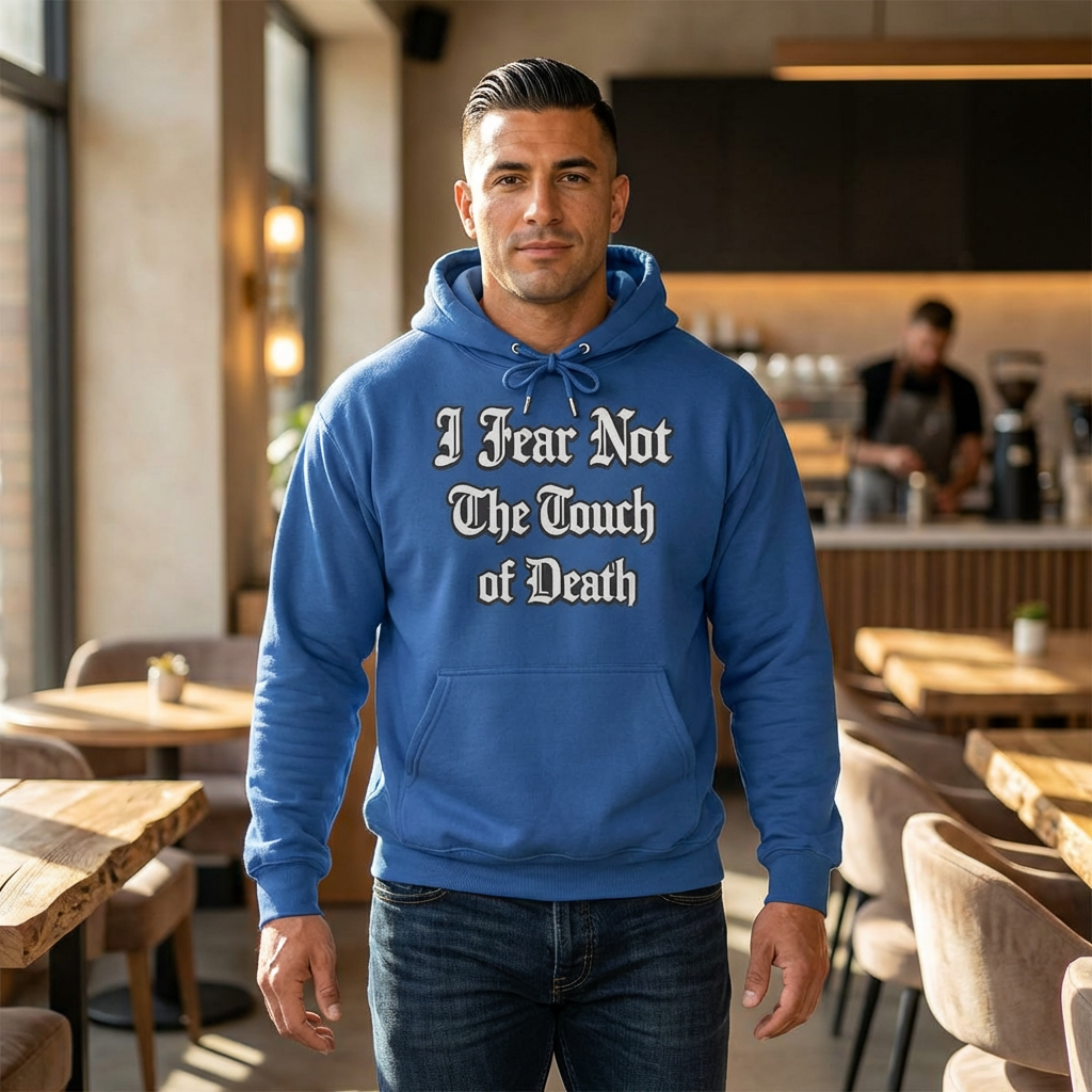 BORN BROKEN — NO FEAR OF DEATH HOODIE