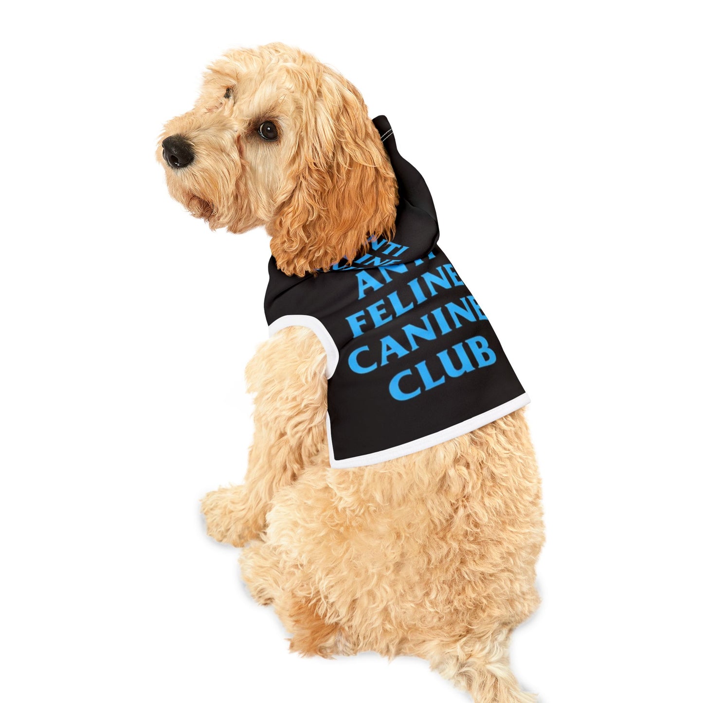 Anti Feline Canine Club Pet Hoodie – Funny Dog Hoodie
