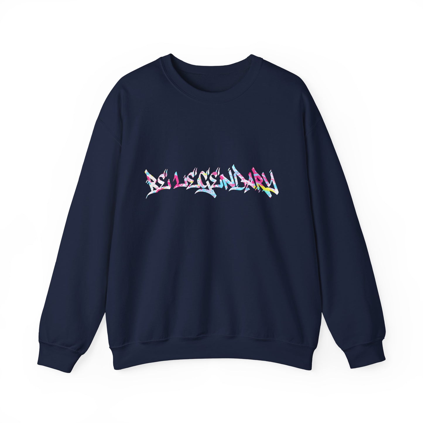 Pastel Graffiti Crewneck Sweatshirt