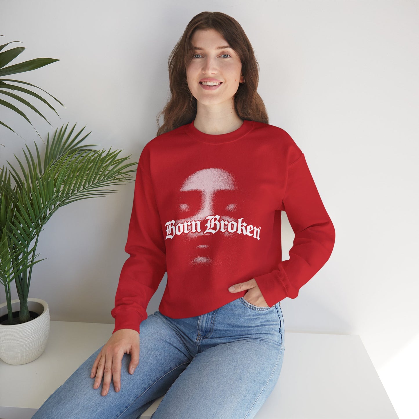 BORN BROKEN — JANE DOE CREWNECK