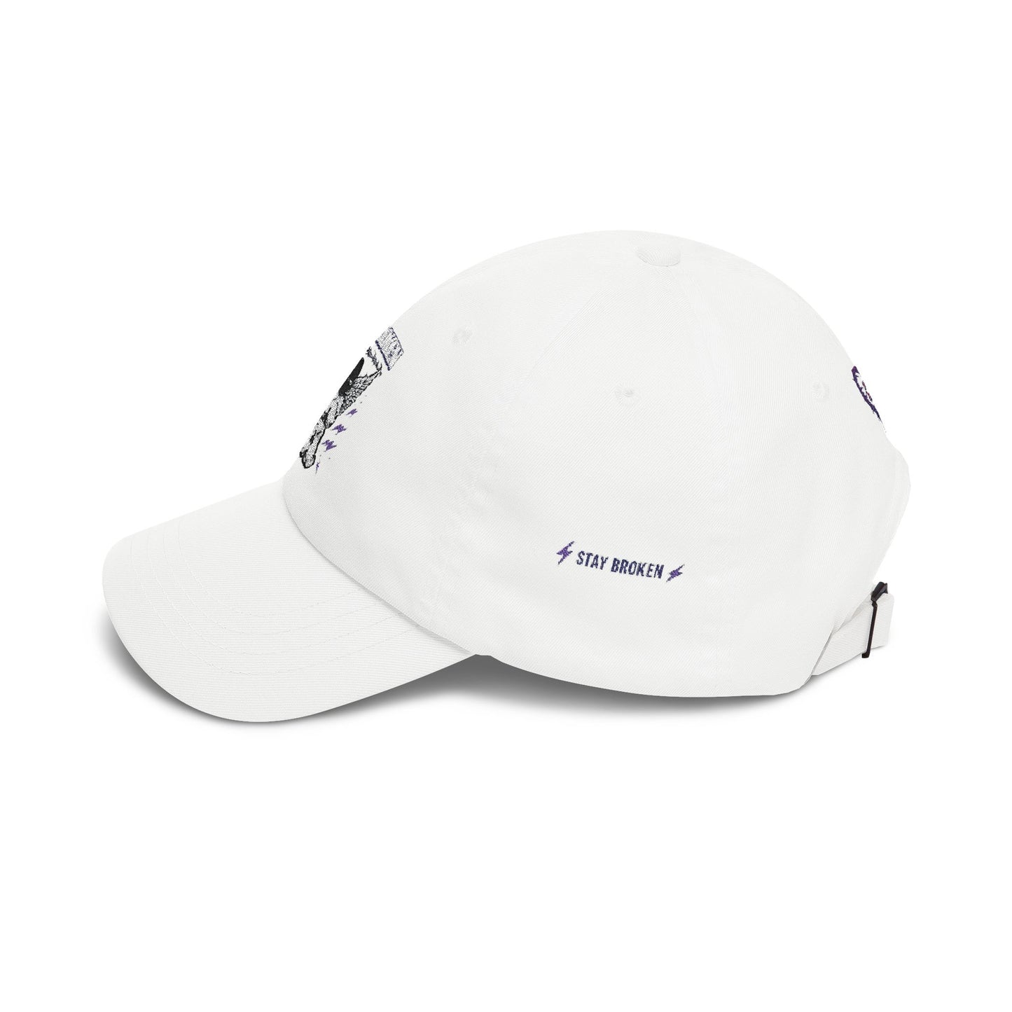 Dad Cap – "Born Broken" Angel Graphic Baseball Hat