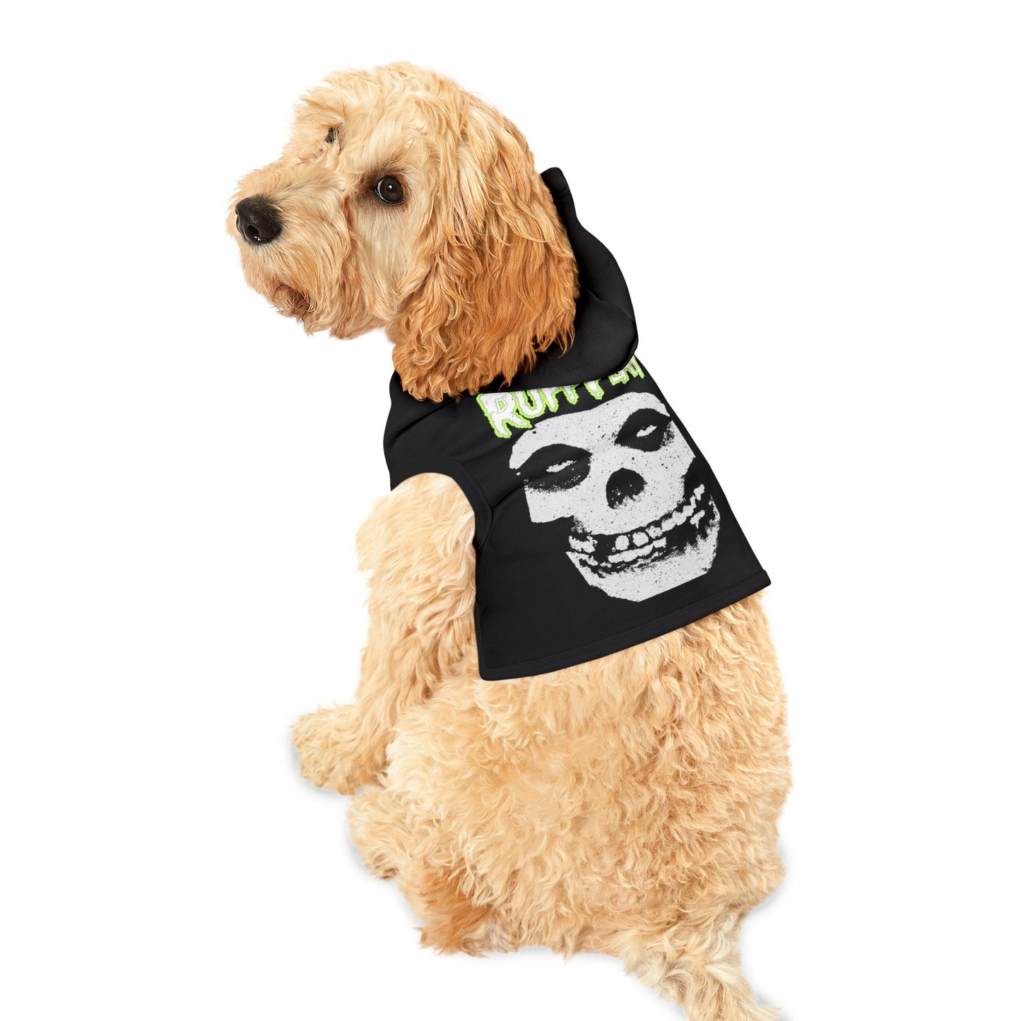 Ruff Play Skull Pet Hoodie — Punk Rock Dog & Cat Hoodie