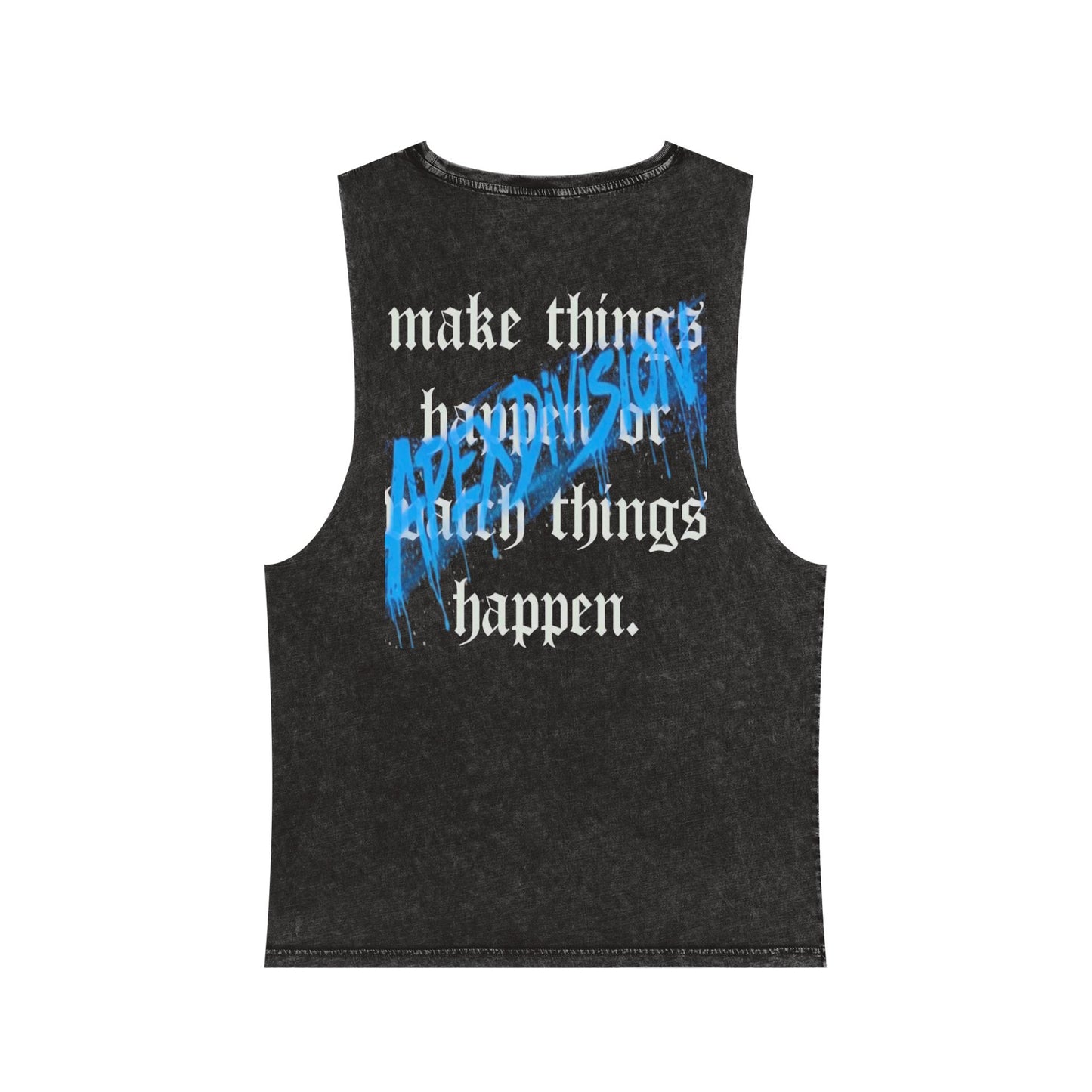 Unisex Stonewash Tank Top