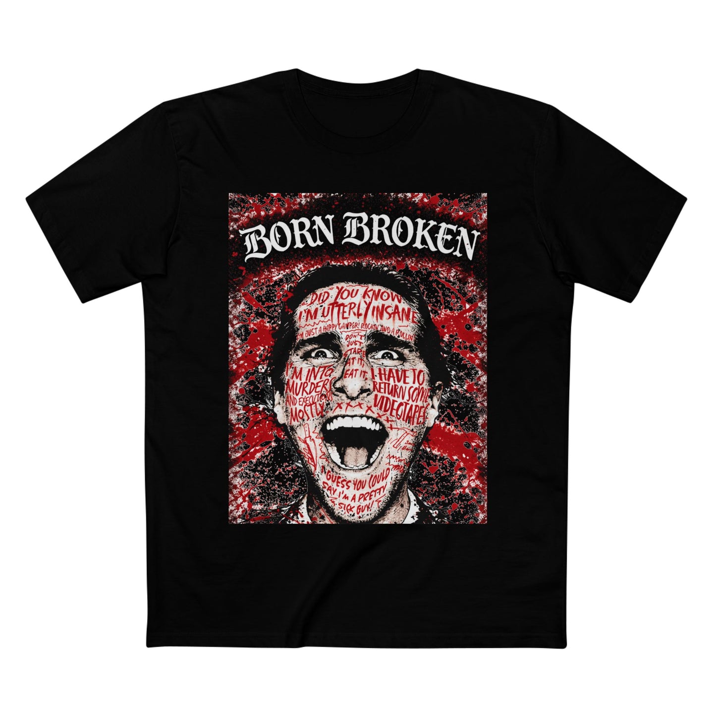 BORN BROKEN — Mr. Patrick Bateman