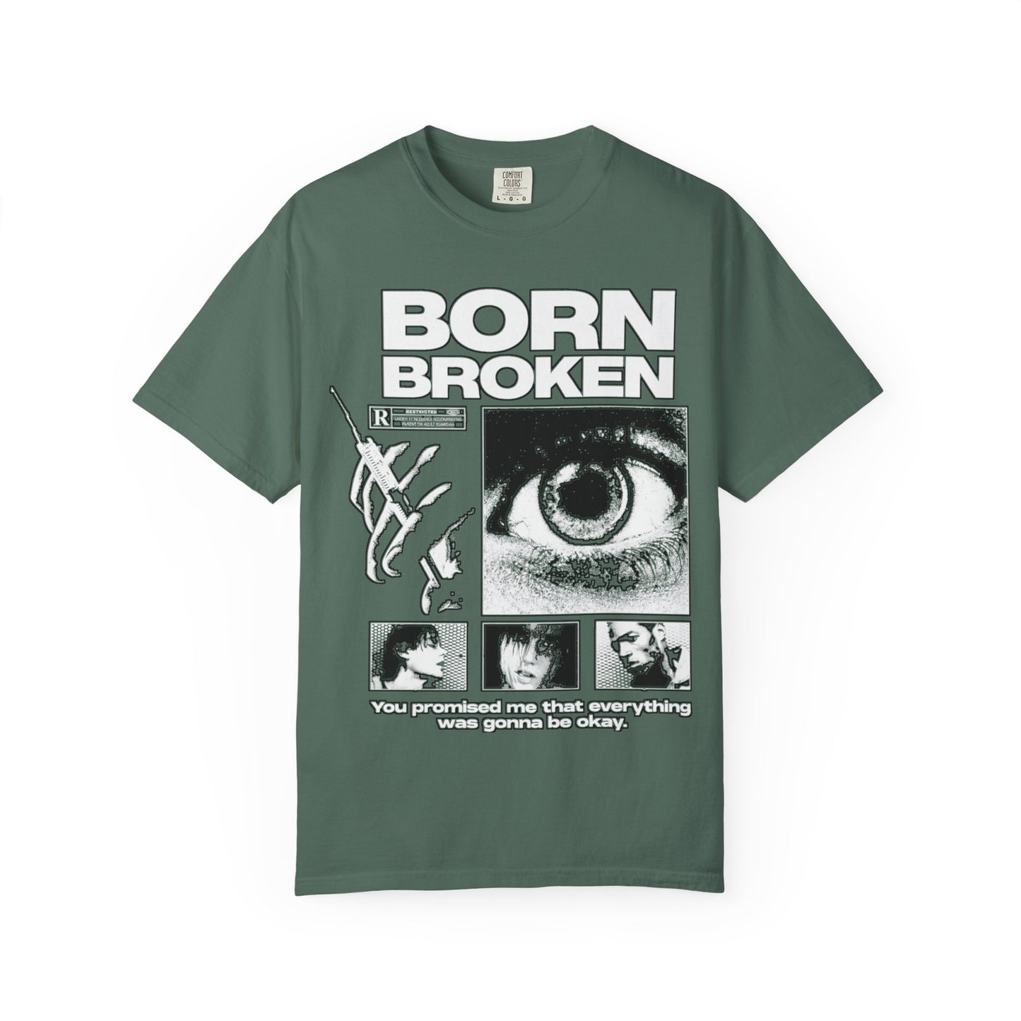 BORN BROKEN — SURVEILLANCE TEE