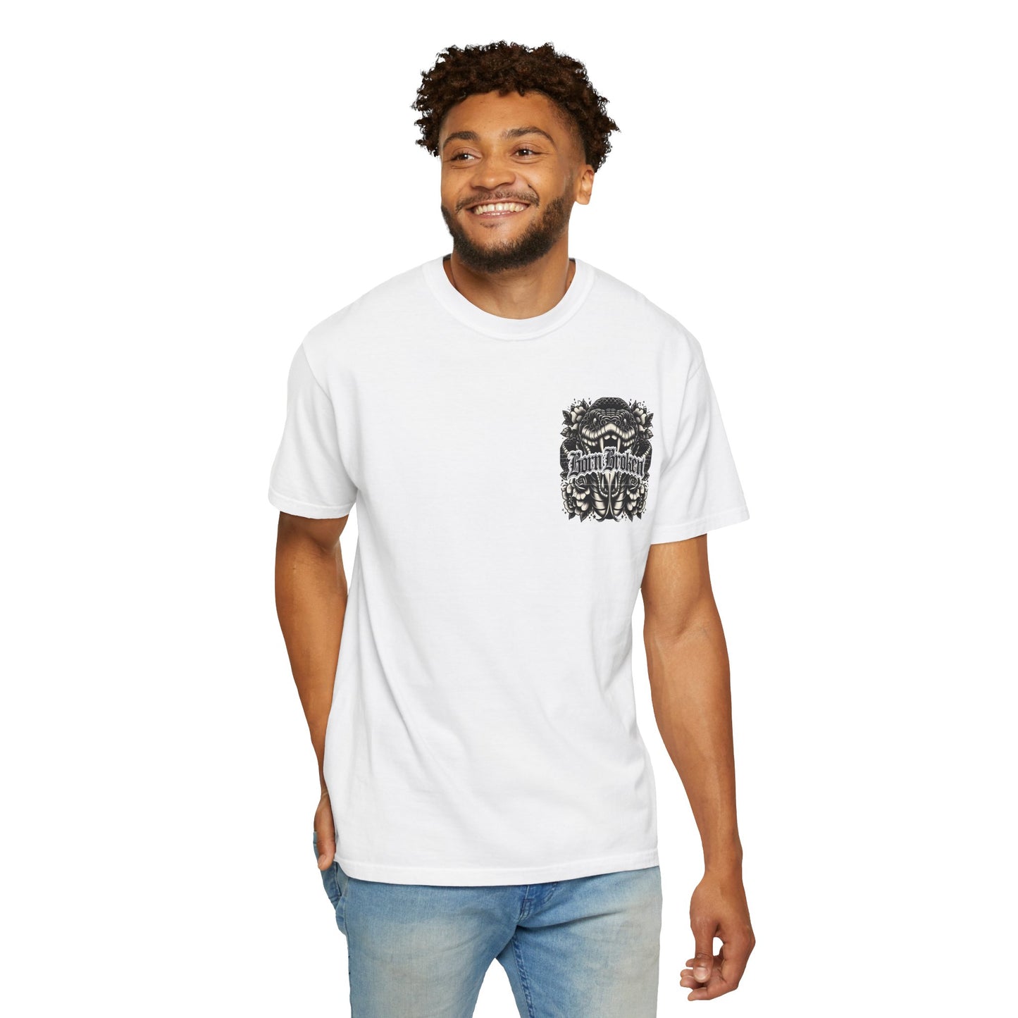 Born Broken Snake Graphic T-Shirt