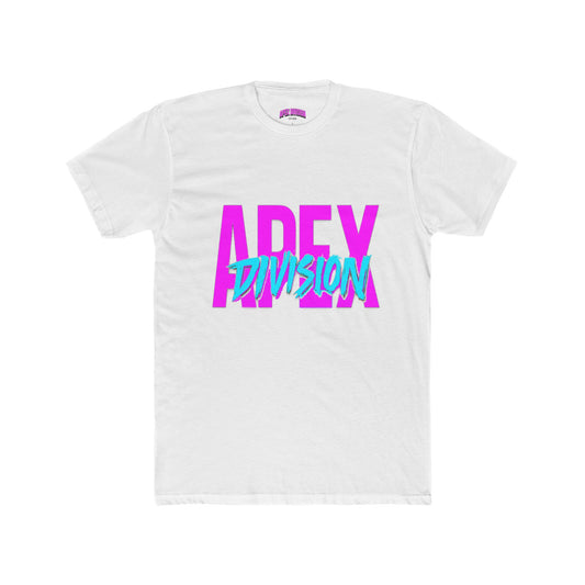 Apex Division Graphic Tee — Retro Neon Logo T‑Shirt