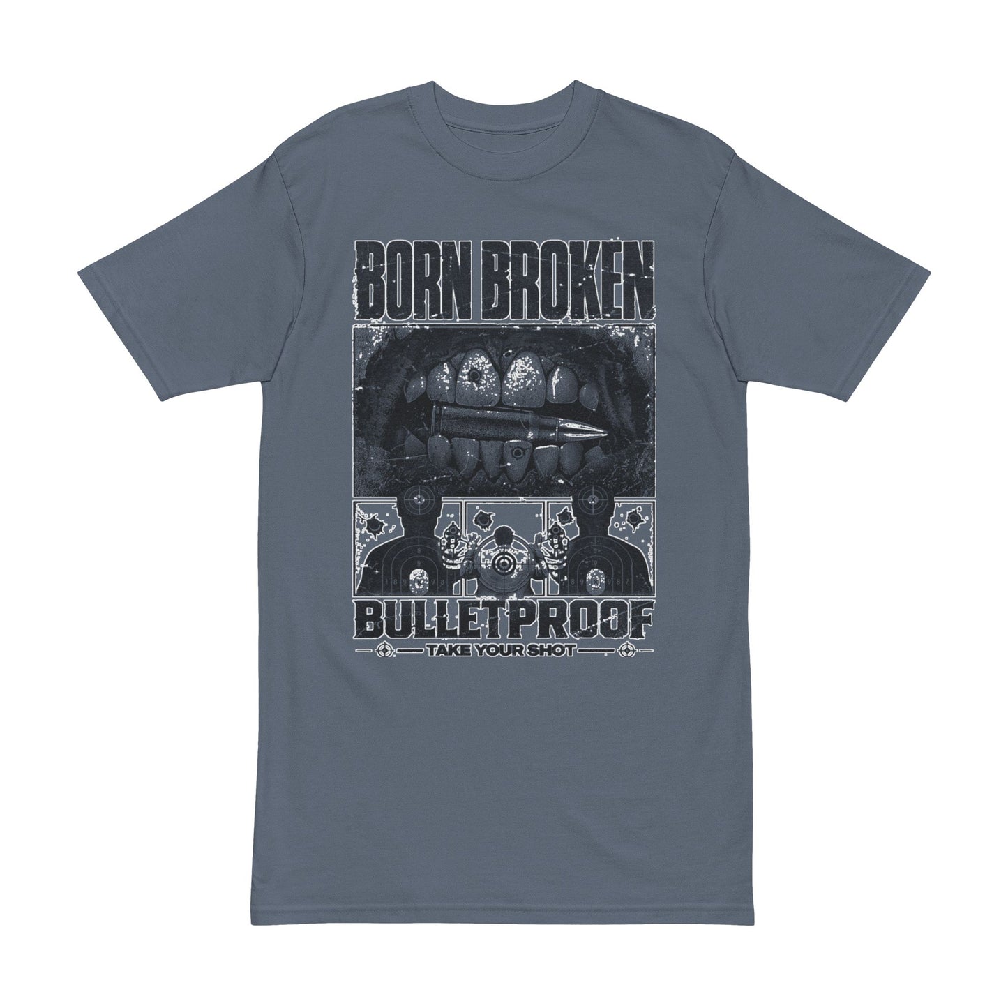 BORN BROKEN — BULLETPROOF TEE