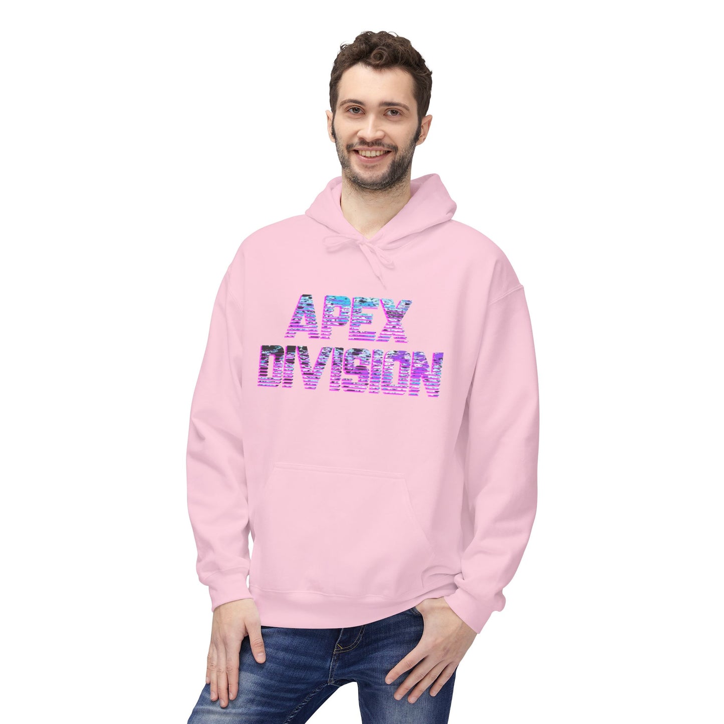Apex Division Hoodie — Vaporwave Graffiti Streetwear Pullover