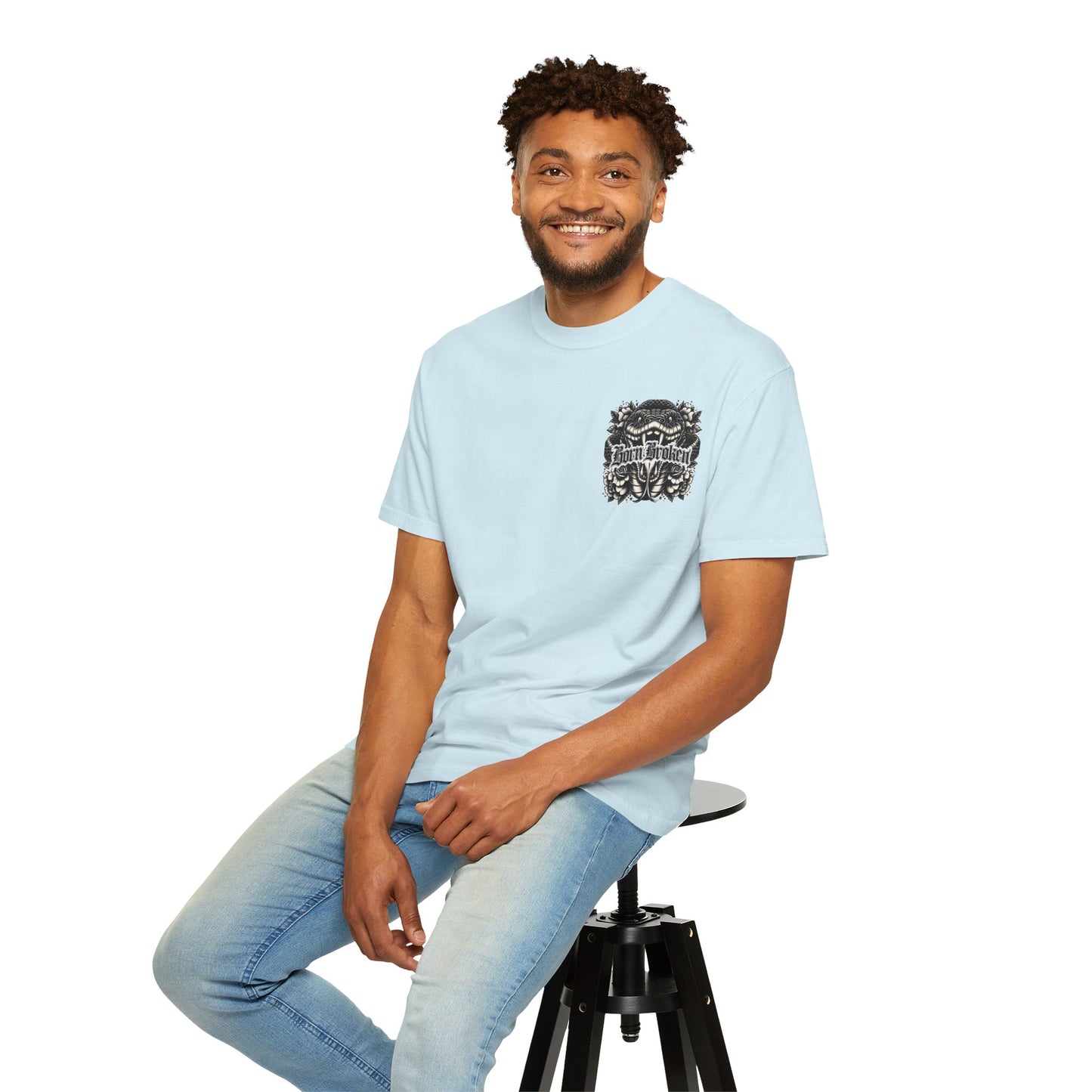 Born Broken Snake Graphic T-Shirt