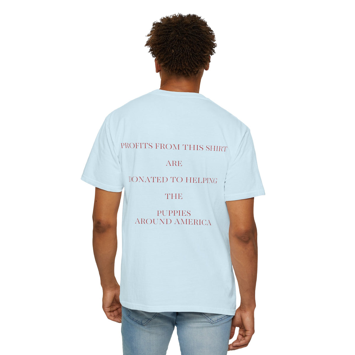 Born Broken Co. Graphic T-Shirt — 'Fight Abuse, Not Dogs' Statement Tee