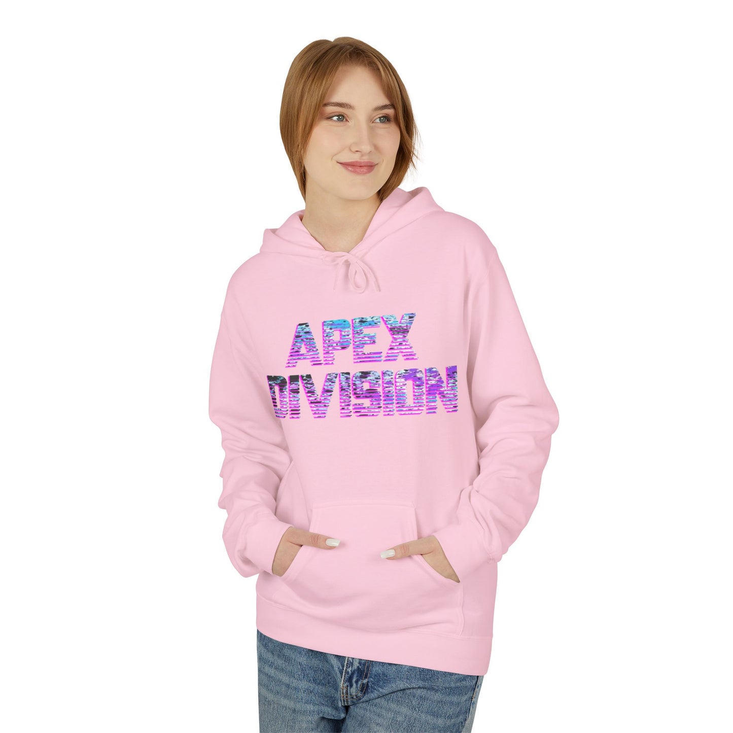 Apex Division Hoodie — Vaporwave Graffiti Streetwear Pullover