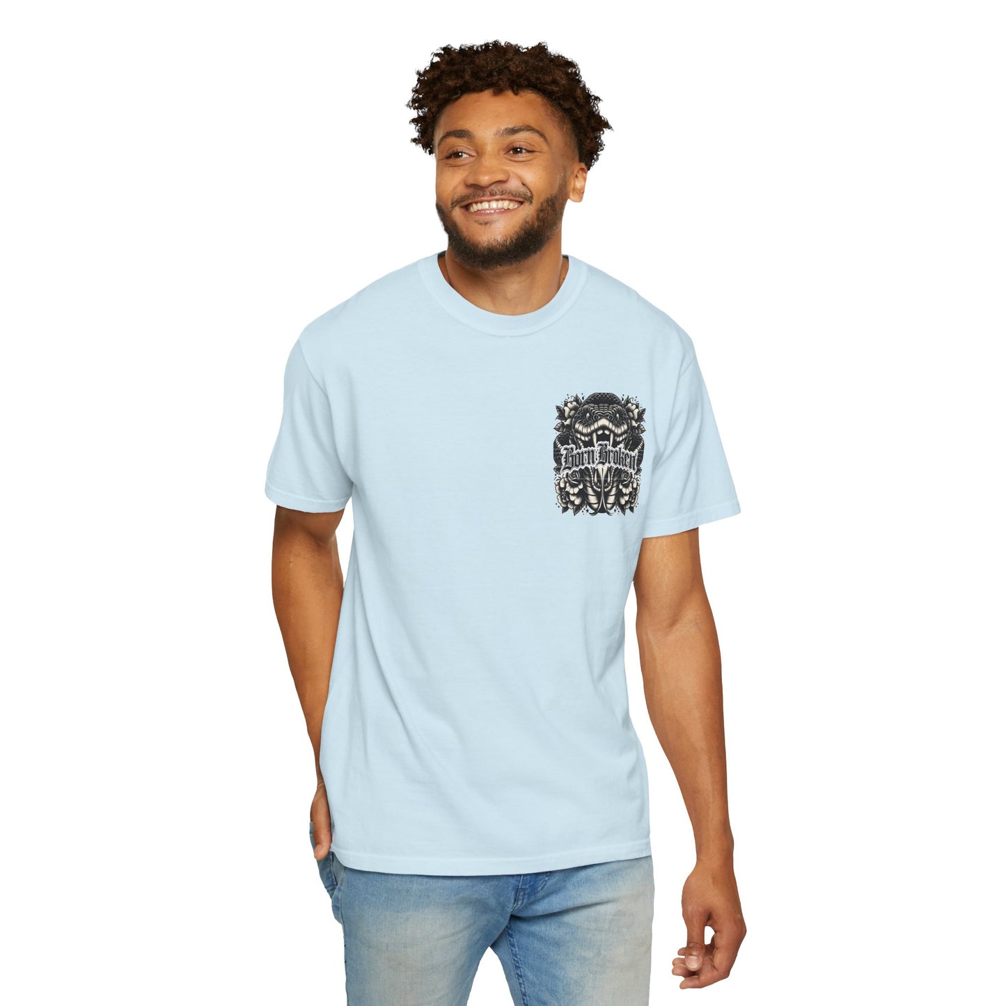 Born Broken Snake Graphic T-Shirt