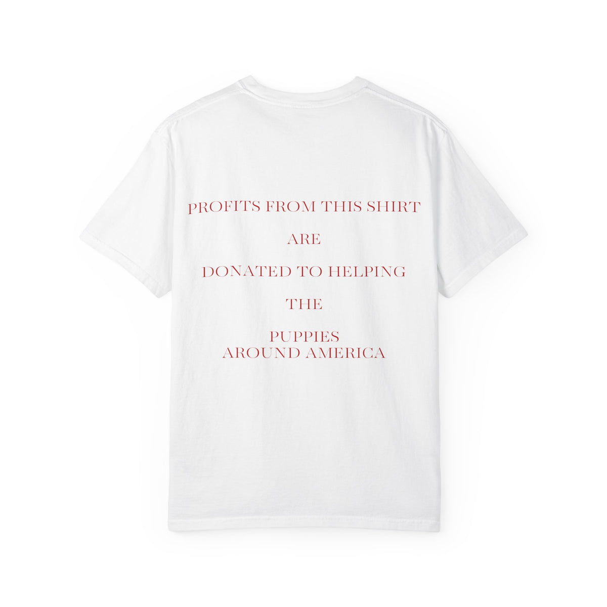 Born Broken Co. Graphic T-Shirt — 'Fight Abuse, Not Dogs' Statement Tee