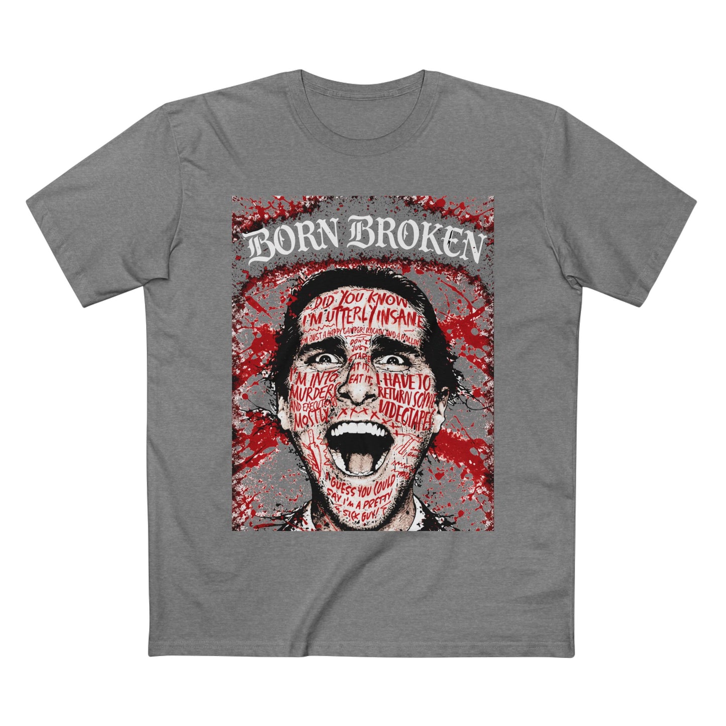 BORN BROKEN — Mr. Patrick Bateman
