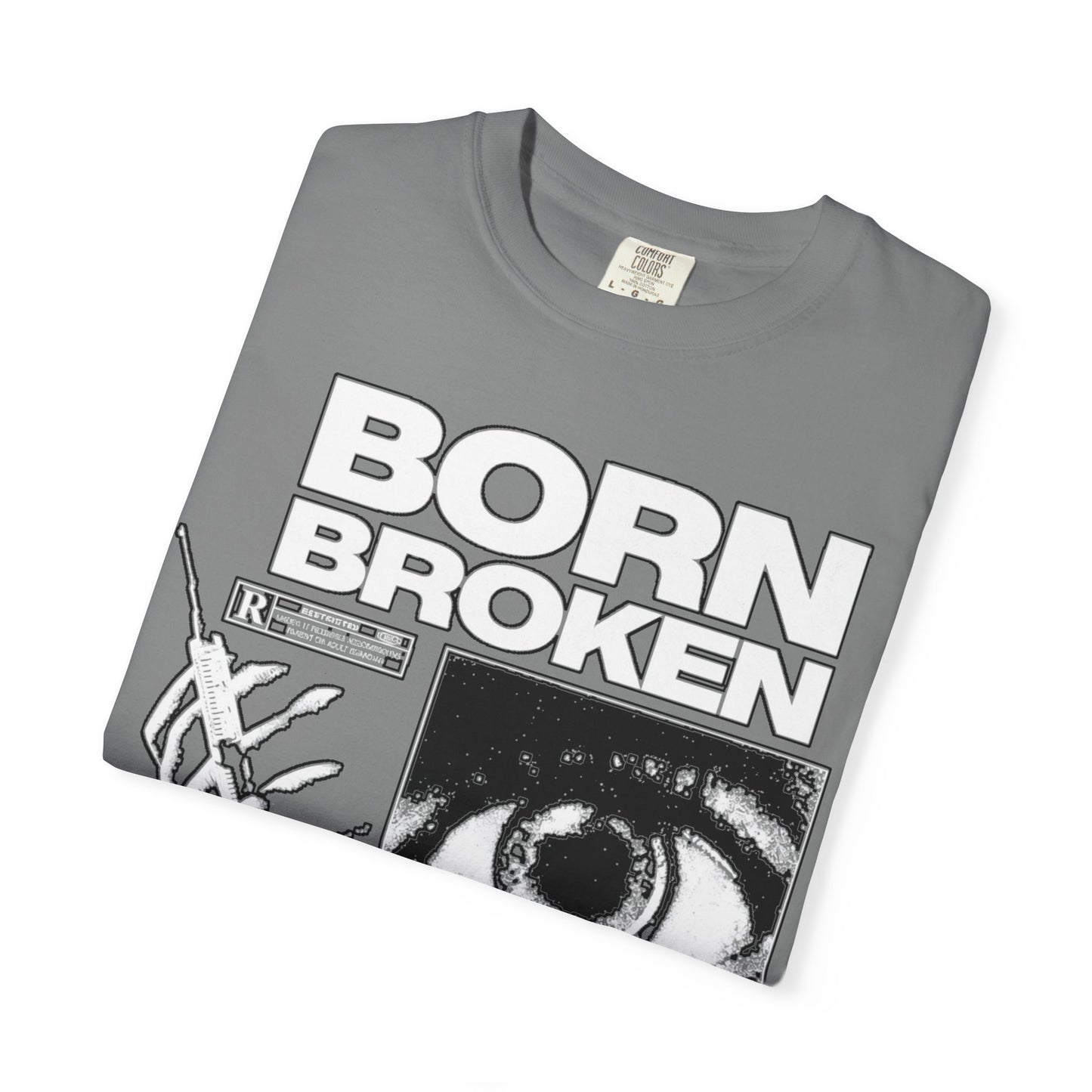 BORN BROKEN — SURVEILLANCE TEE