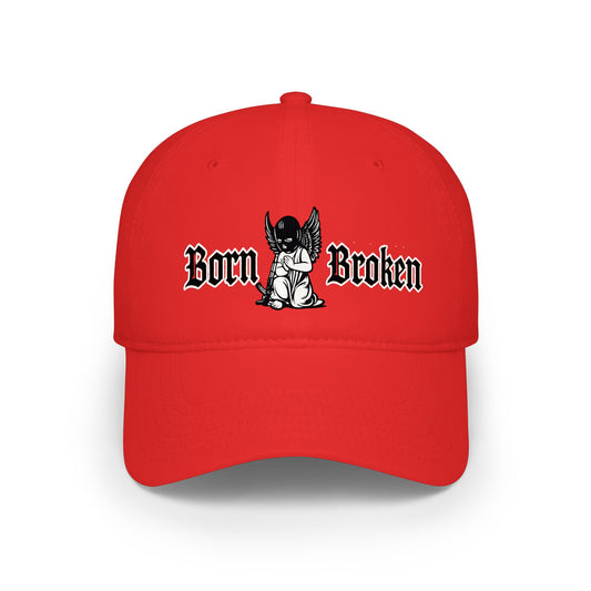 Born Broken Baseball Cap – Gothic Angel Low Profile Hat