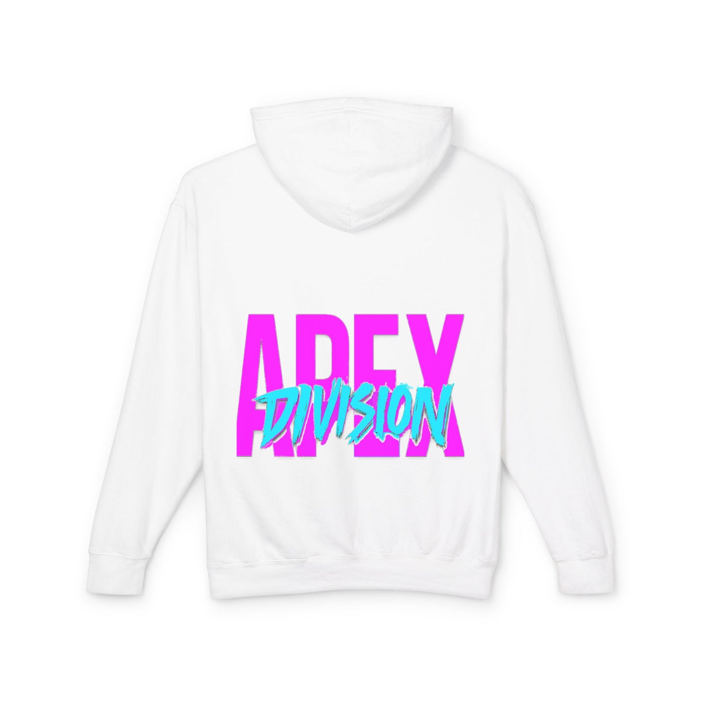 Apex Division Hooded Sweatshirt — Retro Neon Logo Hoodie