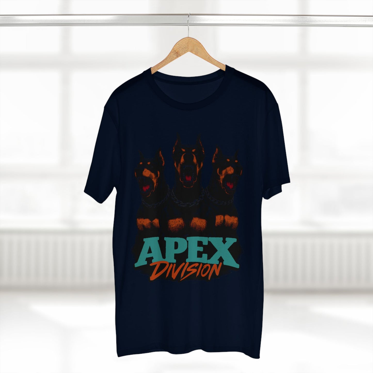 Apex Division Doberman Graphic Tee — "Dogs Gotta Eat" Streetwear T‑Shirt