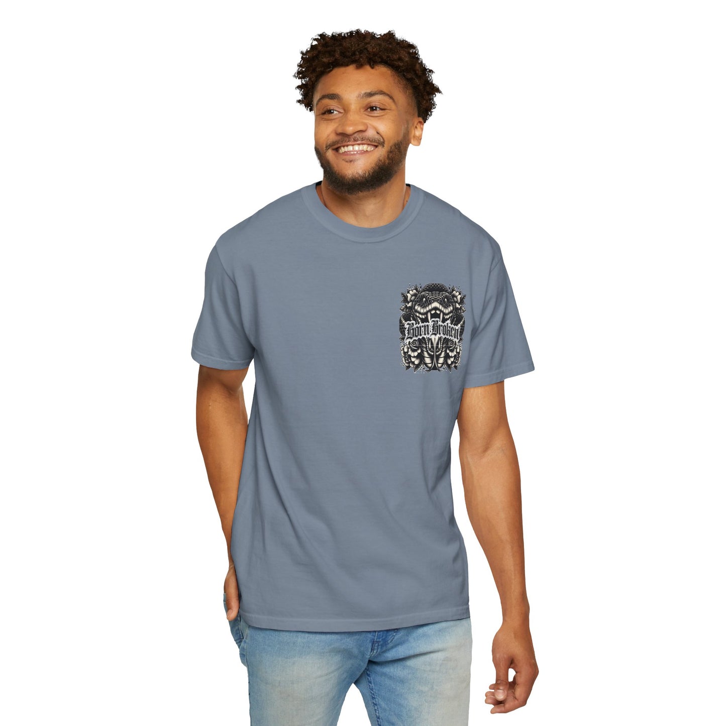 Born Broken Snake Graphic T-Shirt