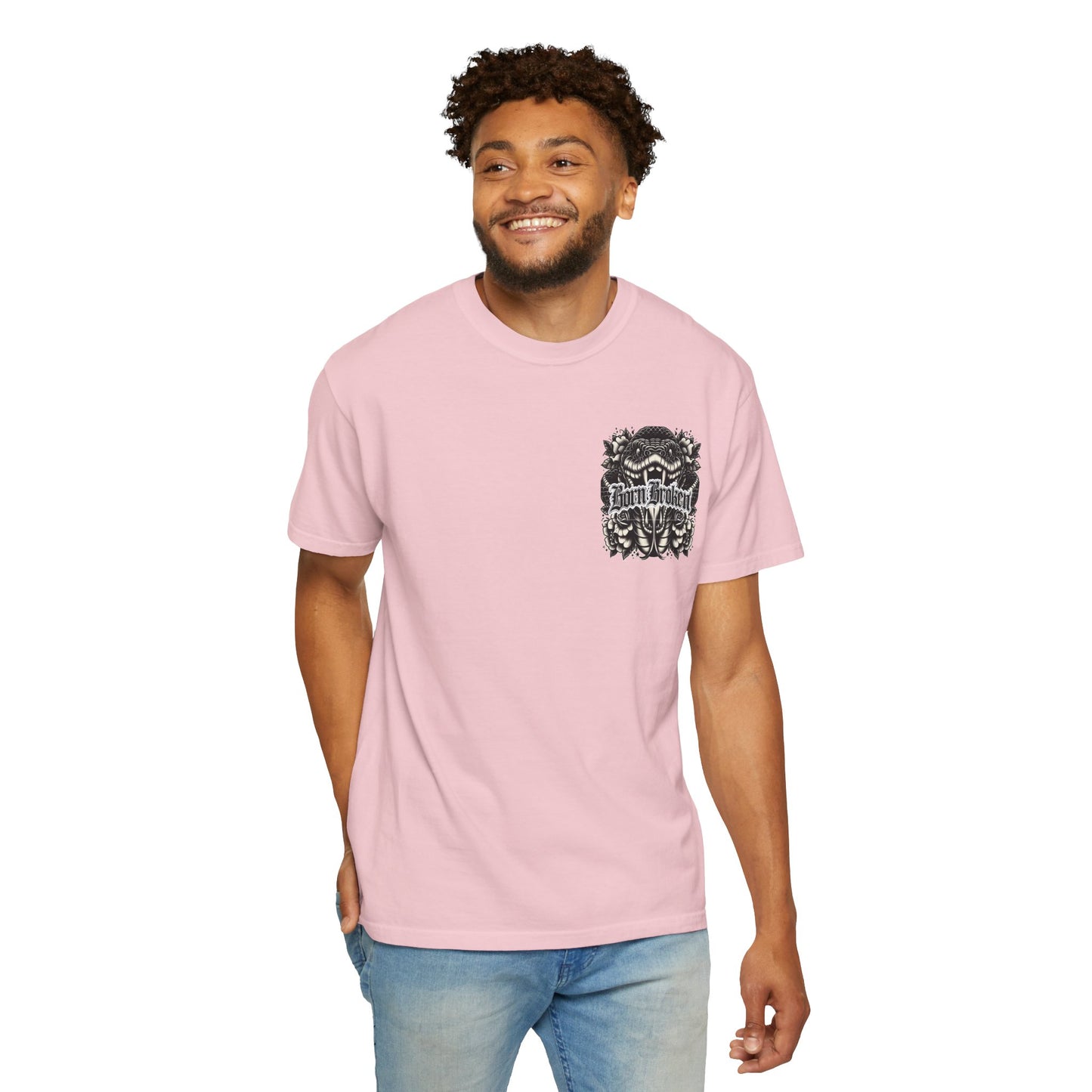 Born Broken Snake Graphic T-Shirt