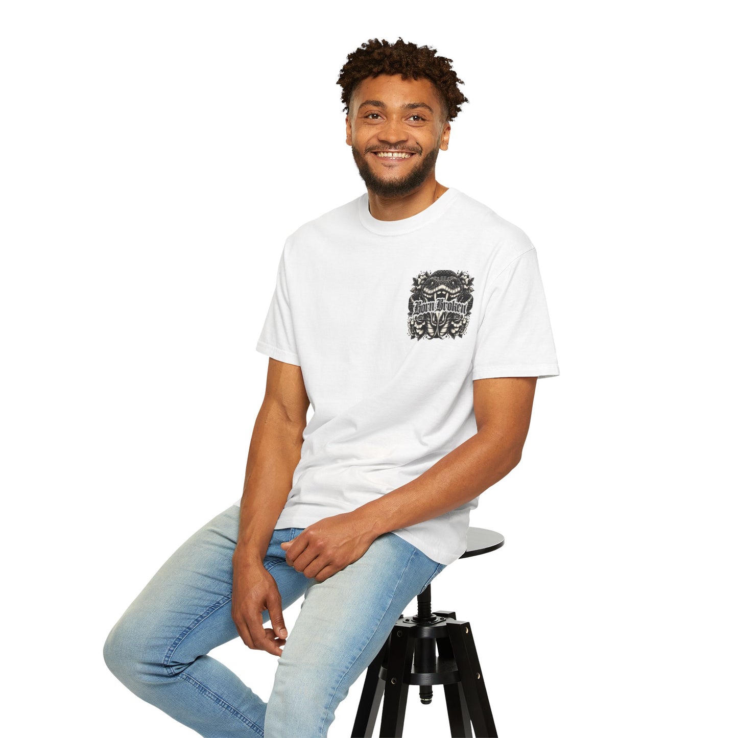 Born Broken Snake Graphic T-Shirt