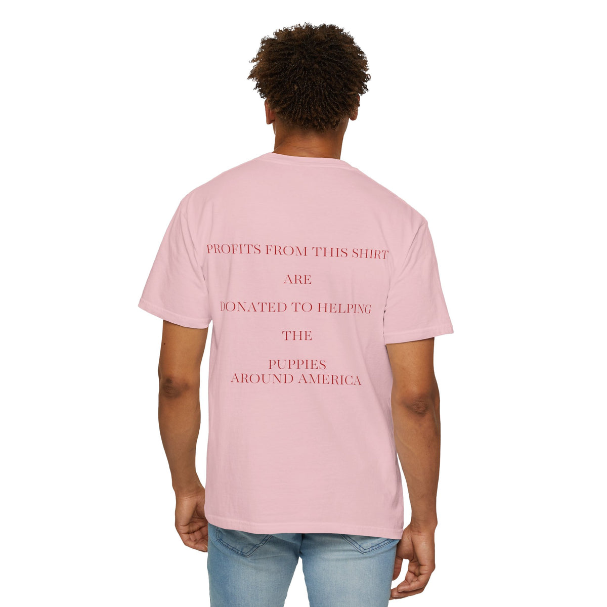 Born Broken Co. Graphic T-Shirt — 'Fight Abuse, Not Dogs' Statement Tee