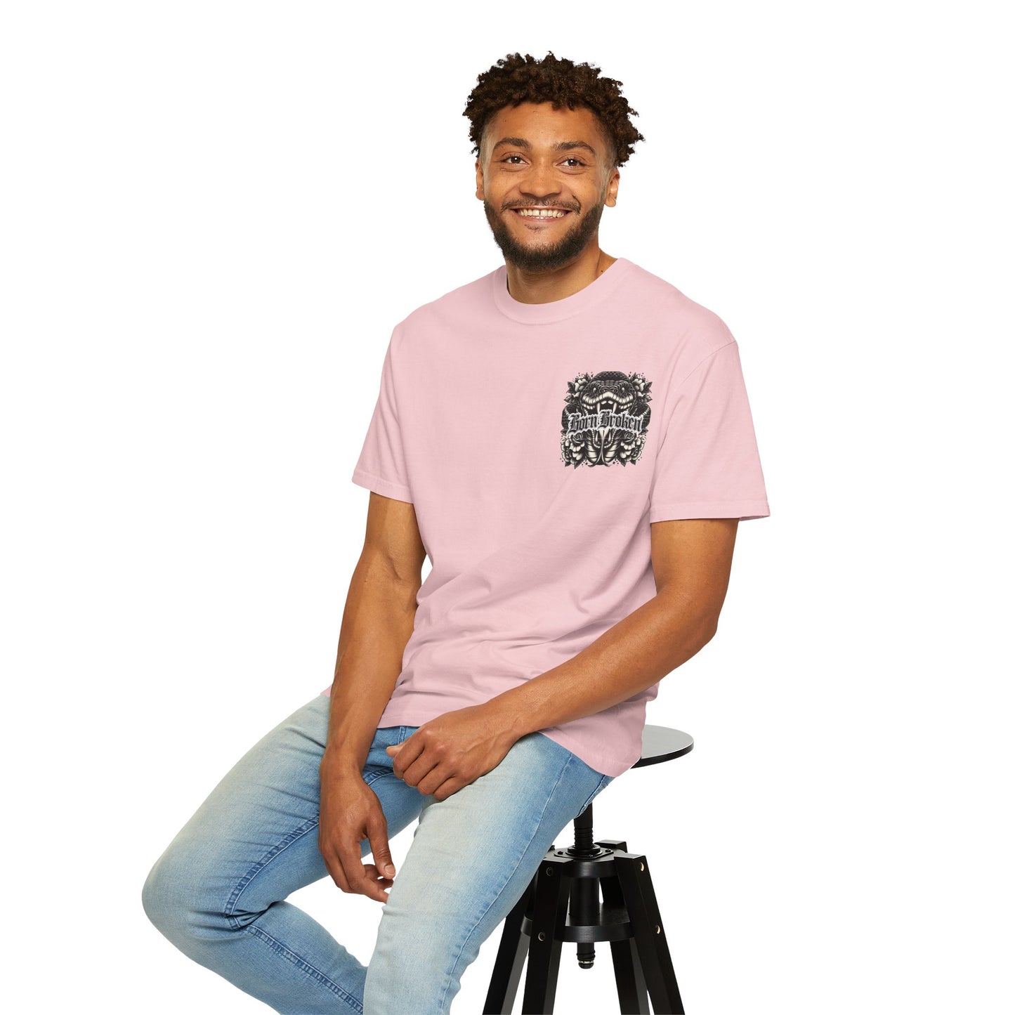 Born Broken Snake Graphic T-Shirt