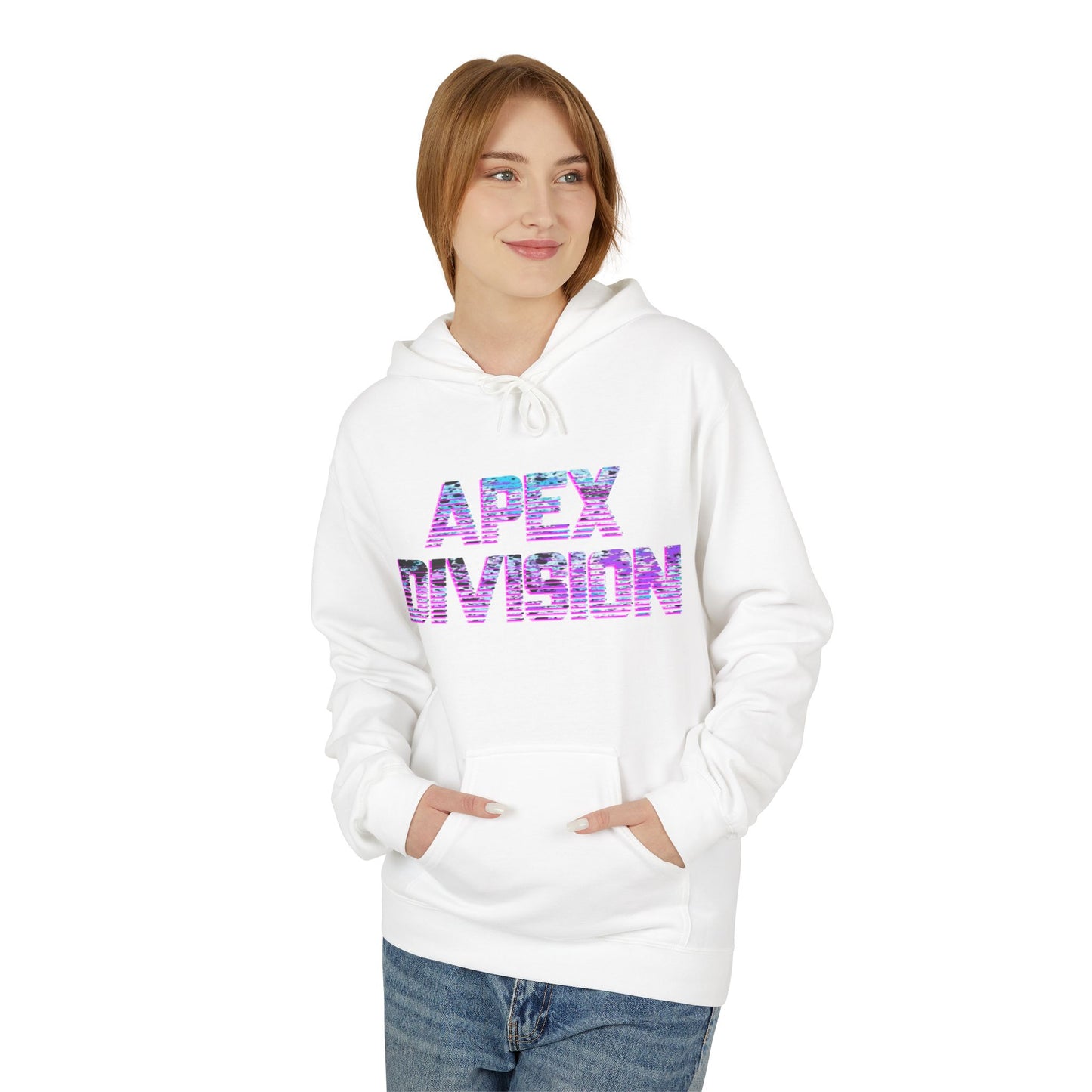 Apex Division Hoodie — Vaporwave Graffiti Streetwear Pullover