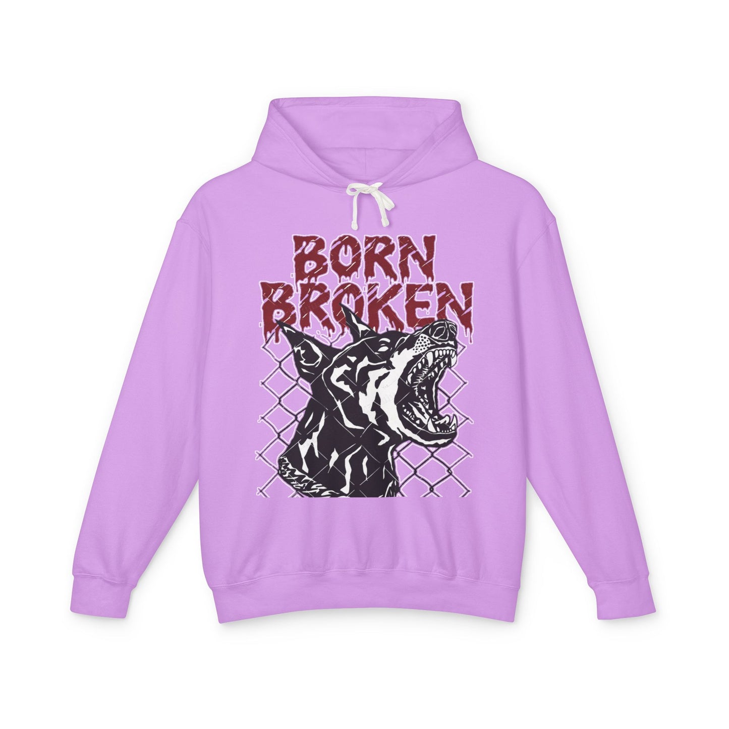 BORN BROKEN — GUARD DOG HOODIE