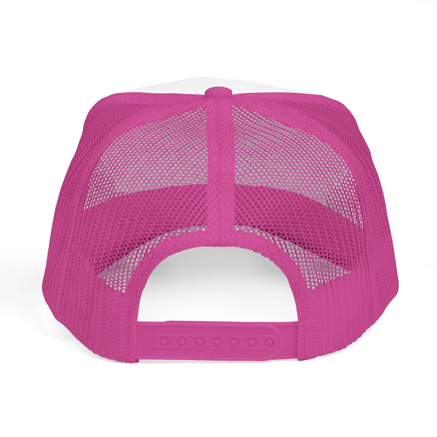 Trucker Cap — 'Broken Promises' Pink Retro Mesh Hat