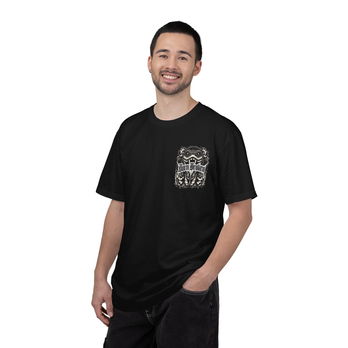 Born Broken Snake Graphic T-Shirt