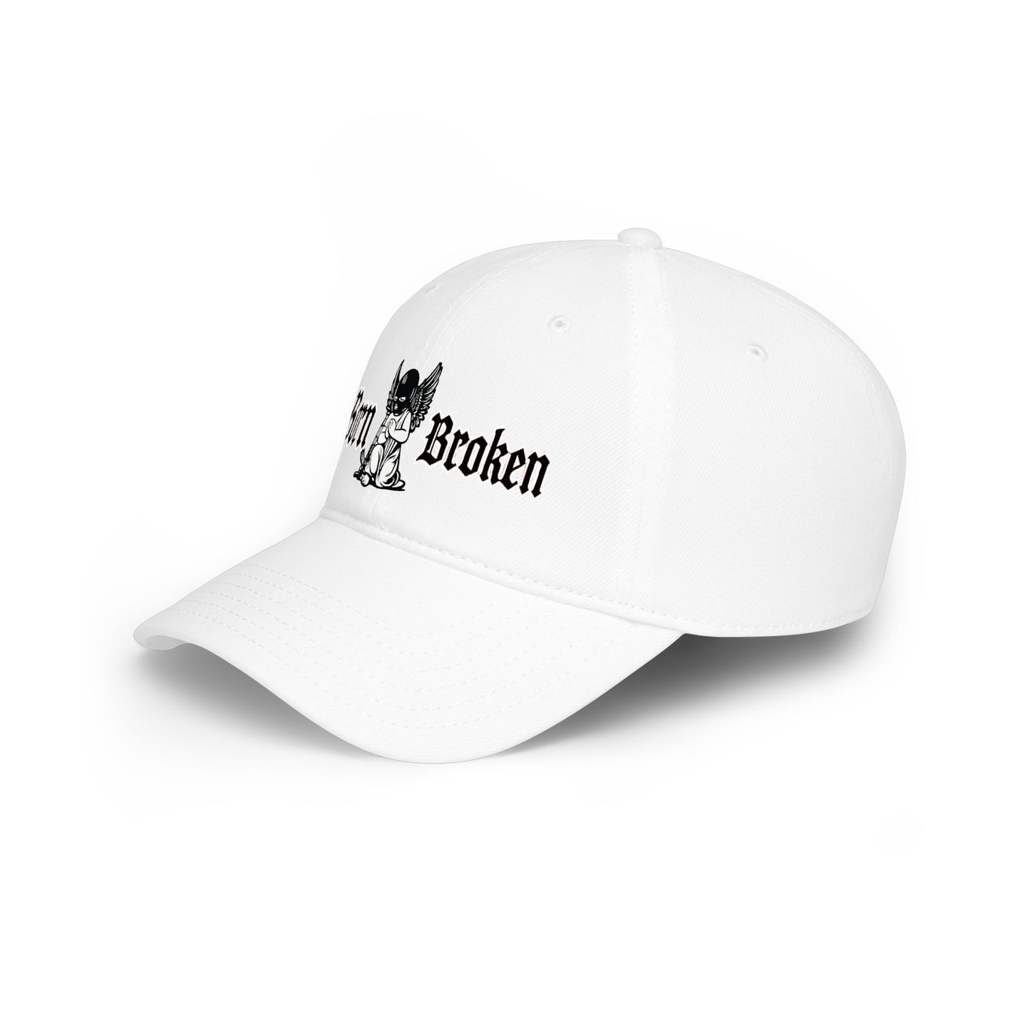 Born Broken Baseball Cap – Gothic Angel Low Profile Hat