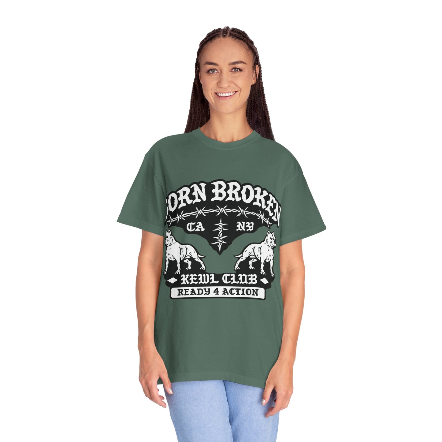 Born Broke Devil Club T-Shirt — "Ready 4 Action" Graphic Tee