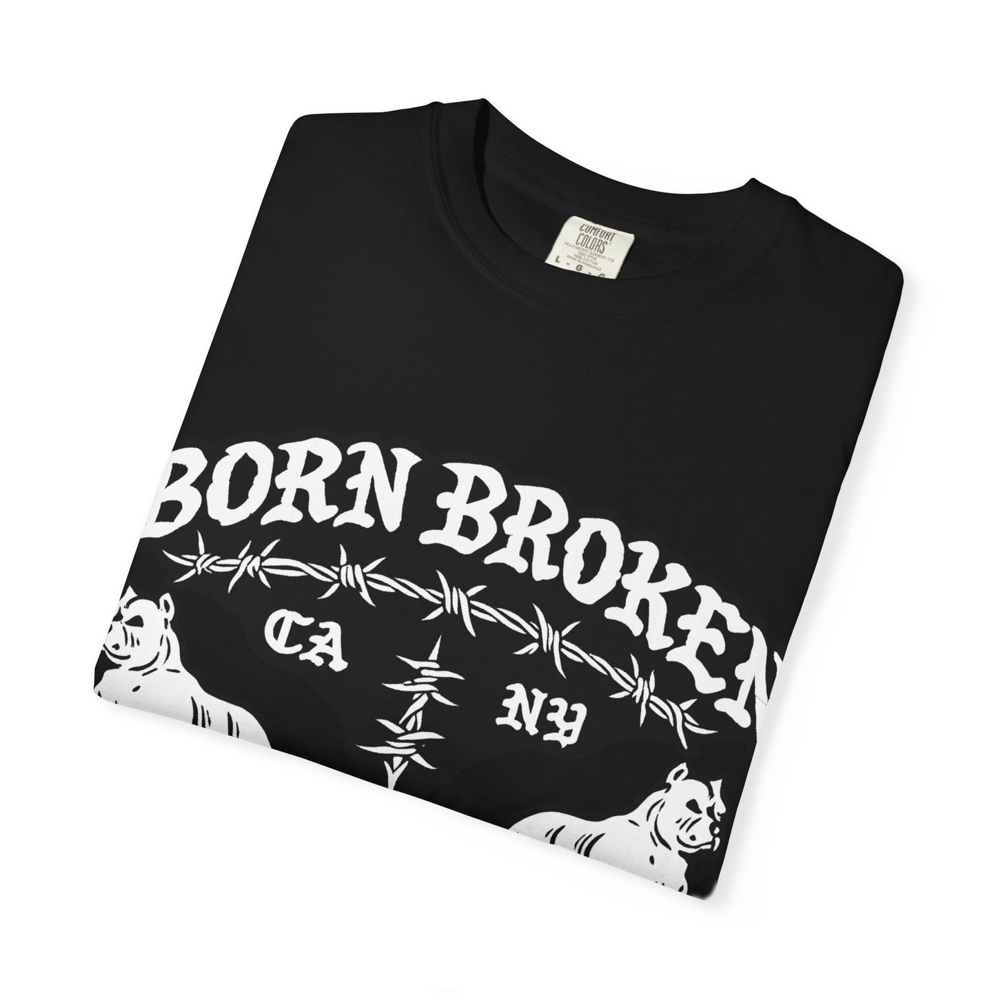 Born Broke Devil Club T-Shirt — "Ready 4 Action" Graphic Tee