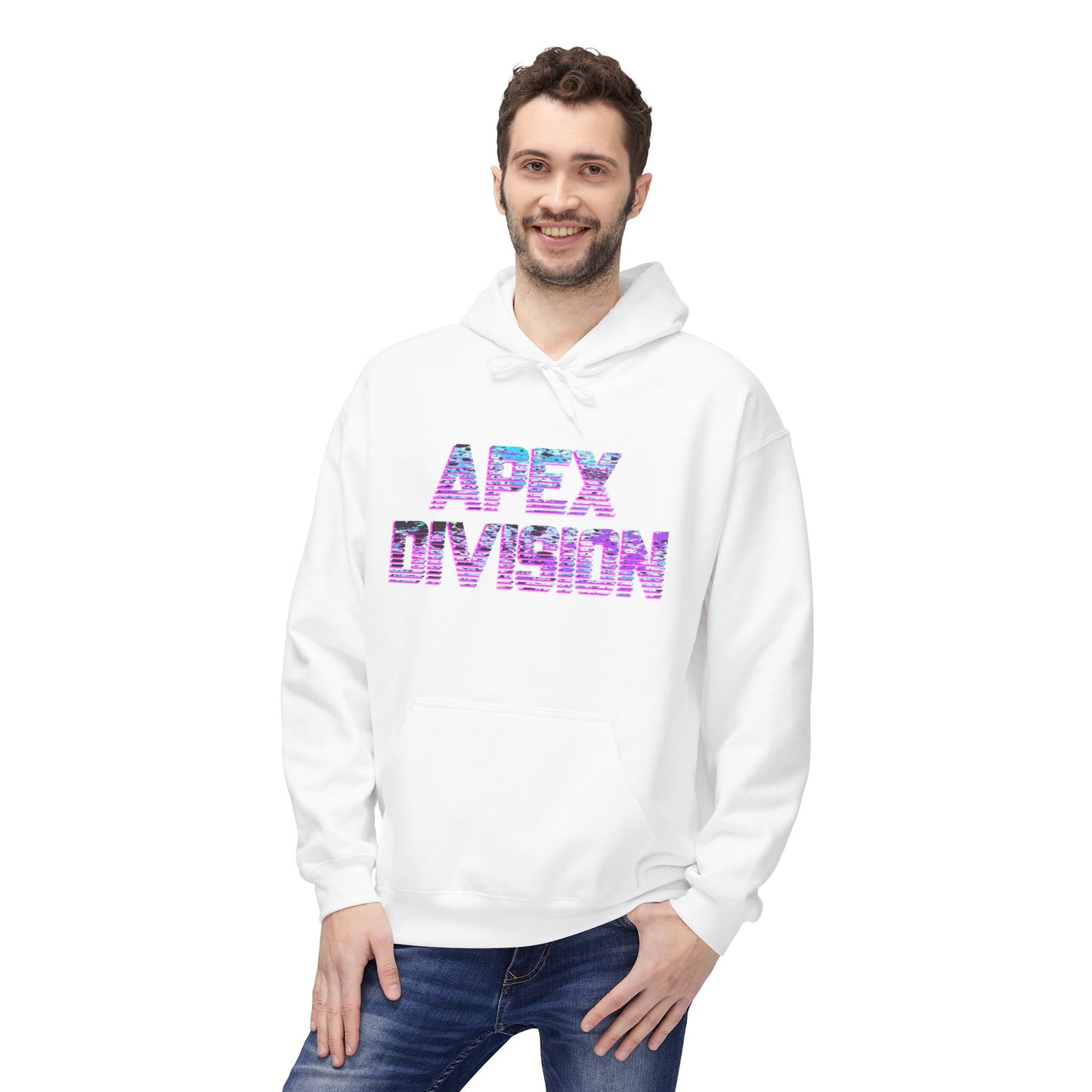 Apex Division Hoodie — Vaporwave Graffiti Streetwear Pullover