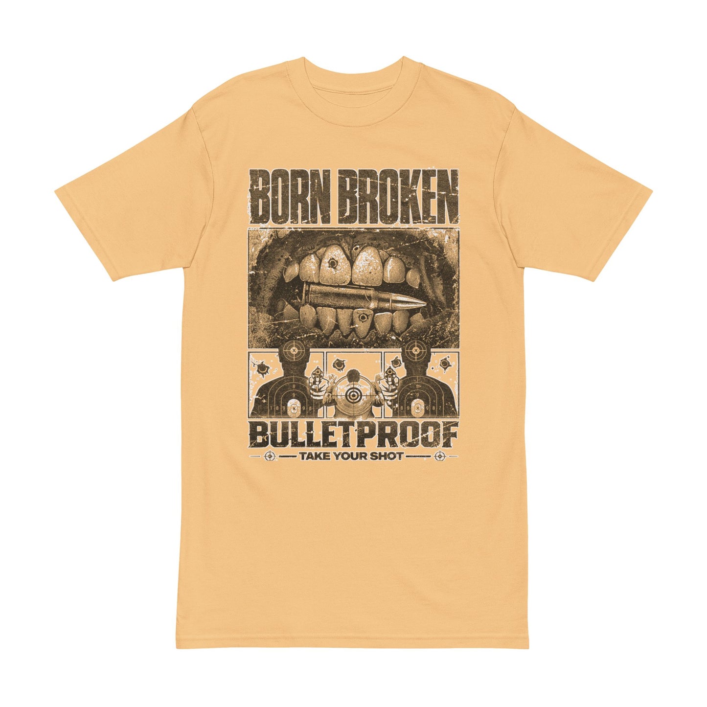 BORN BROKEN — BULLETPROOF TEE