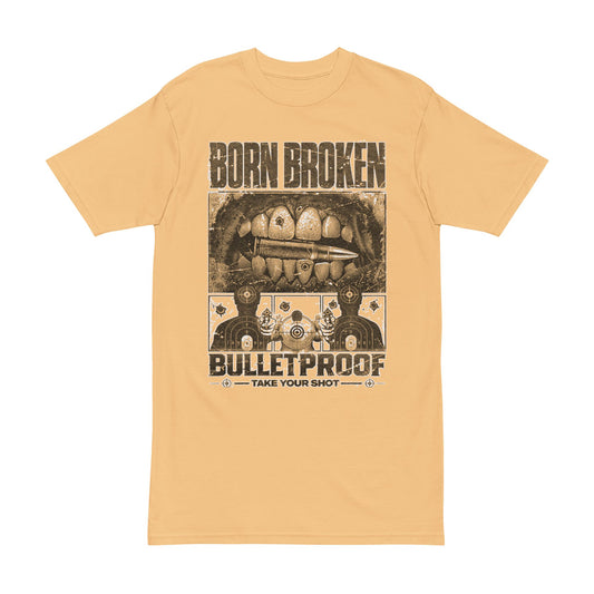 BORN BROKEN — BULLETPROOF TEE