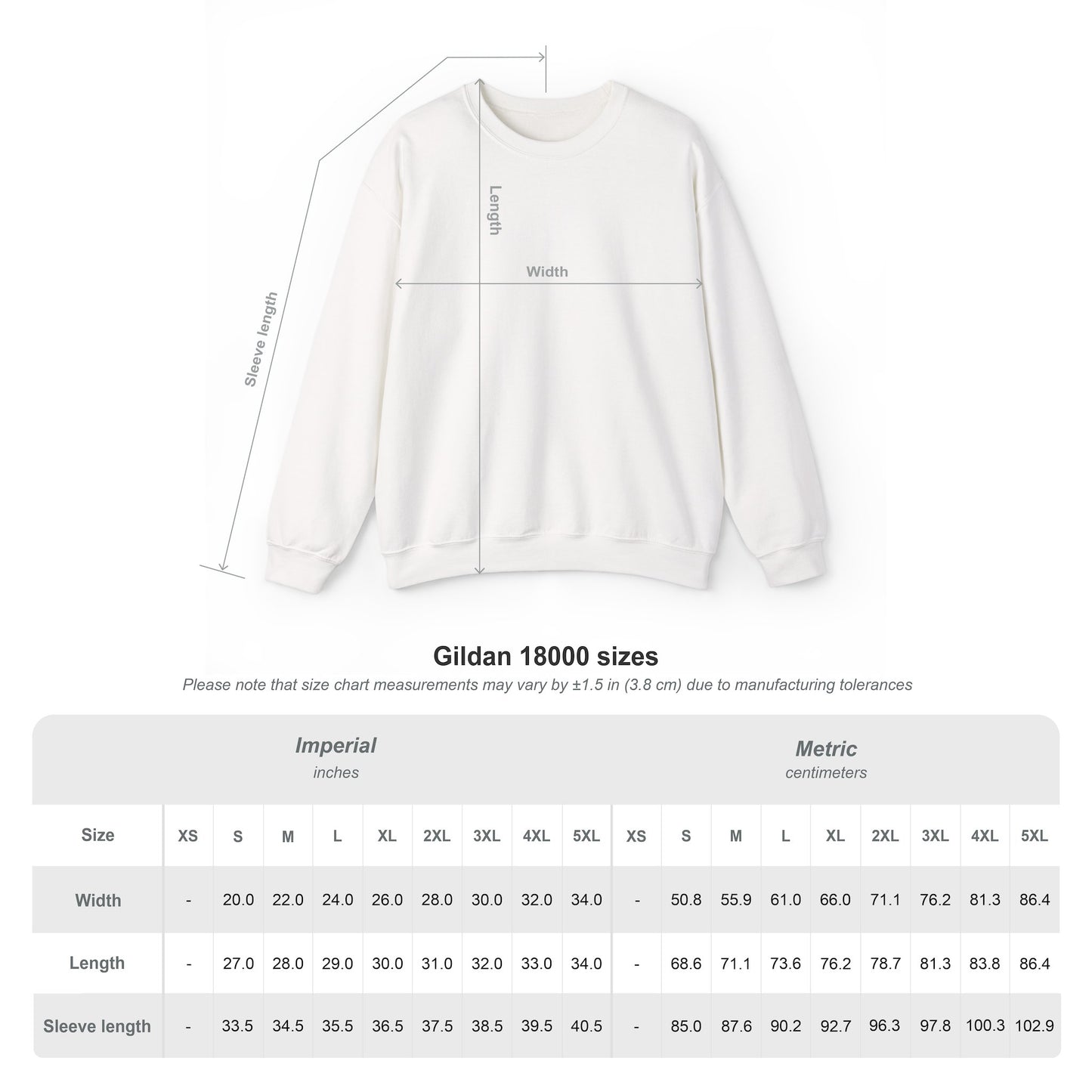BORN BROKEN — JANE DOE CREWNECK