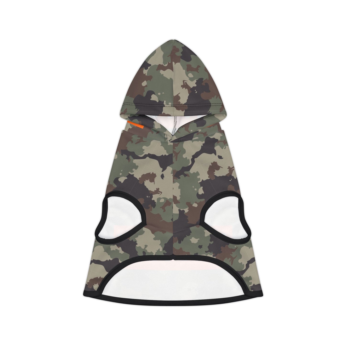 Camo 'RUFF PLAY' Pet Hoodie — Military Print Dog & Cat Hoodie.