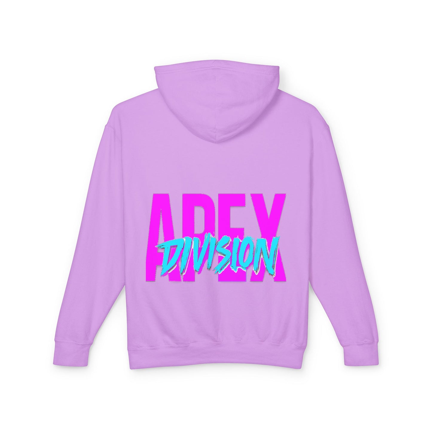Apex Division Hooded Sweatshirt — Retro Neon Logo Hoodie