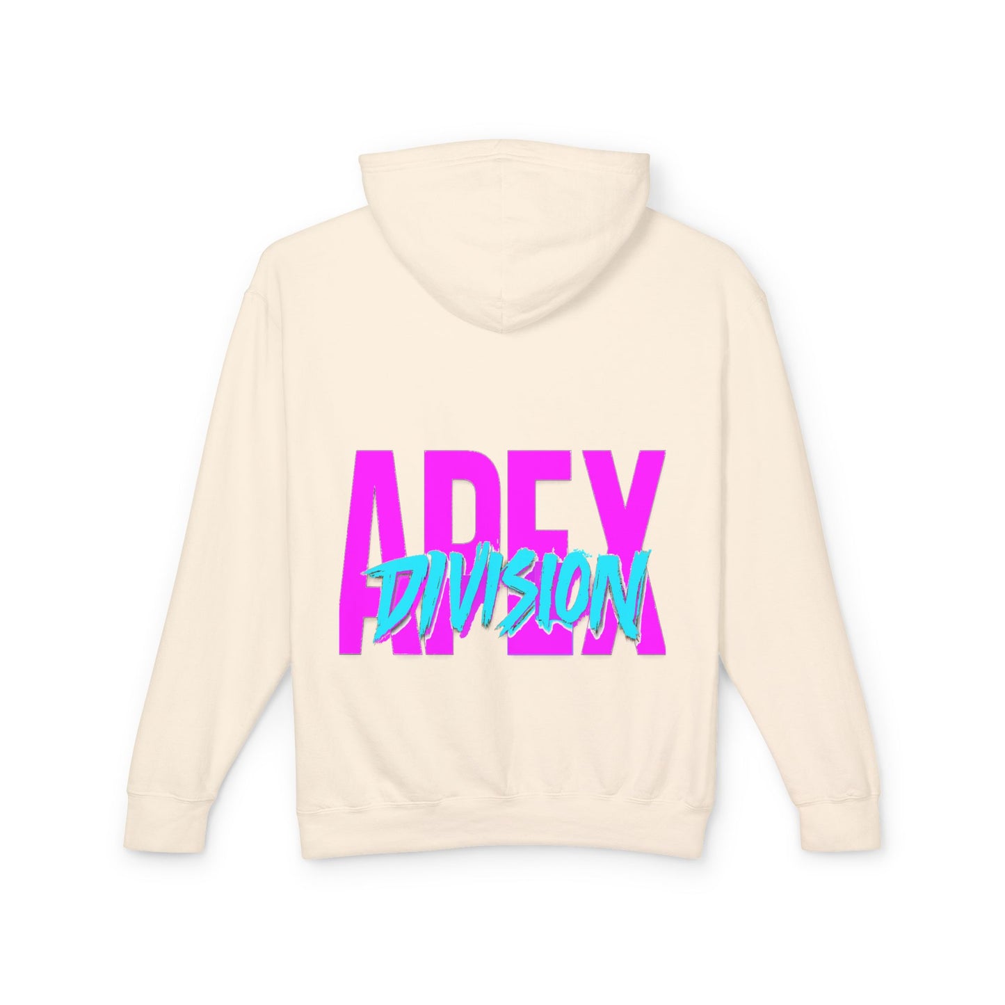 Apex Division Hooded Sweatshirt — Retro Neon Logo Hoodie