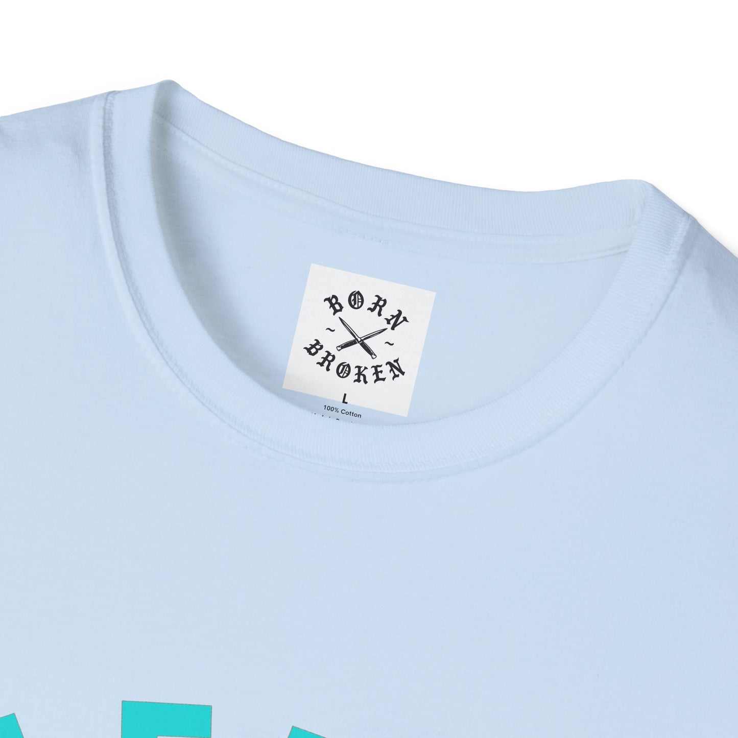 BORN BROKEN — DEFEND PUPPIES TEE